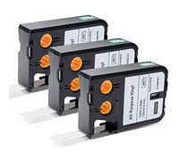 Aken Ruban pour Étiqueteuse Vinyl Compatible avec Dymo XTL 1868751
