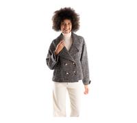 Akep - Caban Court - Femme - Manteaux - Gris - Taille: 34 FR