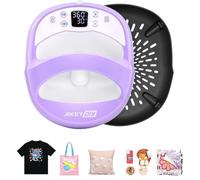 AKEYDIY 5603_EU Heat Press Machine de transfert Rose 30,5 x 25,4 cm