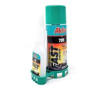 Akfix 50 g 200 ml Colle instantanée extra forte avec activateur CA
