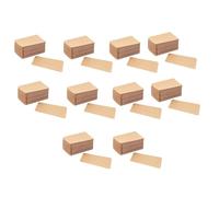 Akfldms 1000 Pcs Blanc Papier Cartes de Visite Carte de Mot Carte de Message Carte-Cadeau Bricolage