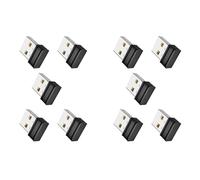 Akfldms 10X Mouse Jigglers Mover Indétectable Port USB Automatique Shaker Wiggler pour Ordinateur Portable Maintient L'Ordinateur Éveillé Mouvement de la Souris Noir