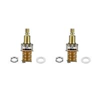 Akfldms 2 PièCes PotentiomèTre Push/Push pour Guitare à Arbre Court PotentiomèTre Push Push pour Guitare ÉLectrique Pot A500K pour PièCes de Guitare Basse