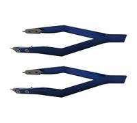 Akfldms 2X Brucelles à Barre de Ressort de Montre de Type en Acier Inoxydable 7825 pour la Réparation de Montres