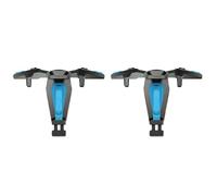 Akfldms 2X Console de Utile, Longue Durée de Veille, Manette de Noire, Tactile Capacitif, en Rafale