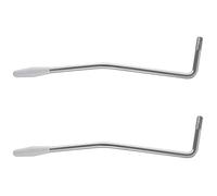 Akfldms 2X Levier en Acier de Vibrato de Bras de Bascule de 5,0mm D'Argent pour Des Instruments de Guitare électrique