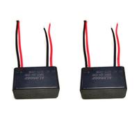 Akfldms 2X Mini Transformateur AC 220 V Vers DC 5 V/1 A 5 W Étanche en Époxy pour Alimentation Électrique de Lumière, Module de Commutation D'Isolement