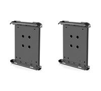 Akfldms 2X Terminal de Données Tablette Clip Moto Extérieur Équitation Support GPS Adapté Aux Tablettes de 7 Pouces à 8 Pouces