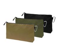 Akfldms 3 PièCes Pochette Fermeture éClair pour Sac Outils, Dossiers Fichiers, Pochettes à Outils D'Organisateur Stockage Polyvalent avec Fermeture GlissièRe pour Accessoire, Stationnaire
