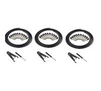 Akfldms 3X Connecteurs Sans Soudure Design Câble de Guitare Kit de Câble de Patch de Pédale de Guitare de DIY