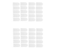 Akfldms 40 PièCes ÉTiquettes D'ÉTiquette de Chaise Signe D'Arc en Acrylique Panneaux Acryliques Vierges Signes RéServéS Vierges Cartes de Place en Acrylique