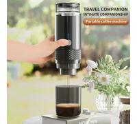 Akfldms Brasseur Électrique pour Machine à Café Portable pour Machine à Café à Capsule et Moulu Convient pour Poudre de Café et Capsule