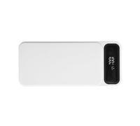 Akfldms Chargeur 22,5W avec Protection de Charge et Décharge Contrôlée par Température, Boîtier de Batterie Mobile DIY pour 8PCS Batterie Lithium 18650, Blanc.