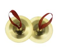 Akfldms Cymbales à Doigts Finger Zills Danse Du Ventre Finger Dancing pour Danseuse Party Paire Or