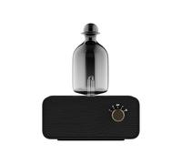 Akfldms Diffuseur D'Arômes Froids par Nébulisation sans, Portable, en Bois et Verre, pour Salon, Maison, Bureau, Huiles Essentielles