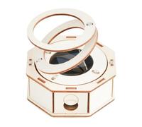 Akfldms Kit de Science DIY Modèle à Double Anneau Solaire Outil Expérimental de Physique Matériel de Technologie Kit de Jouet Éducatif