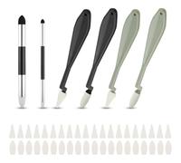 Akfldms Kit D'Outils pour L'École - 46 Pièces, Outils de Dessin, Croquis, Grattoirs à Tête Éponge, Estompeurs, Stylos Éponge, Tampons