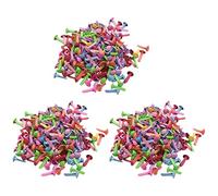 Akfldms Lot de 600 Mini Attaches Parisiennes Multicolore Papier Craft Estampillage Scrapbooking Bricolage Outil 4,5&Nbsp;mm