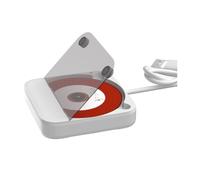 Akfldms Mini Lecteur CD de Voiture Connexion USB/AUX Externe de Voiture Connexion sans Perte Lecture de Ligne Audio 3,5 Lecteur CD Portable