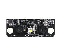 Akfldms Module de Reconnaissance Faciale HLK-FRM1213 Caméra Binoculaire IR Infrarouge 3D AI Intelligente Détection de Vie Fonctionnalité Lumière Visible Cat-Eye