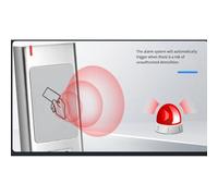 Akfldms S6R Metal Access Control Carte Reader IP66 IP66 Indicateurs LED Imperméables 125 KHz RFID/EM 13.56 MHz IC/Wiegand 26-34 125 KHz ID