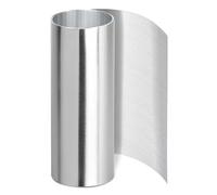 Akfldms Solin en Aluminium 12 Po X 16,4 Pi, Panneaux de Toiture Métalliques Étanches de 0,2 Mm, Rouleau de Solin en Aluminium 1060 pour Solin de Toiture