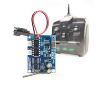 Akfldms Système Radio Remote Controller Kit de Récepteur D'Émetteur de Grande Puissance pour RC Bait Boat Distance de Commande de Bricolage 500m 1 Ensemble