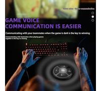 Akfldms Type Home Conference Office Microphone Portable et Hautement Compatible 360 ° OMNIDIRECTIONNELLE PARTICILER USB-C-Audio