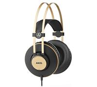 AKG Acoustics Casque arceau K92 – fermé, avec fil, Scène/Studio – Noir et Or