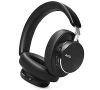 AKG N9 Hybrid Over-Ear Casque - Son cristallin sans Fil, True Adaptive Noise Cancelling, Qualité d’Appel certifiée Zoom, 100h d’autonomie, Bluetooth, USB-C, Noir