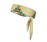 AKGFFDS Bandeau de sport à imprimé viande pure pour homme et femme, doux et respirant, évacuation de l'humidité, athlétique