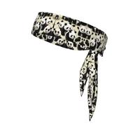 AKGFFDS Bandeau de sport imprimé pandas géants prenant une promenade pour homme et femme, doux et respirant, évacuation de l'humidité, athlétique