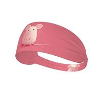 AKGFFDS Bandeau élastique imprimé The little mouse who made a mistake pour homme et femme, doux, séchage rapide