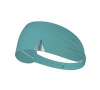 AKGFFDS Bandeau élastique pour homme et femme Motif voilier Bleu Séchage rapide