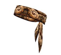 AKGFFDS Beaucoup de cookies. Bandeau de sport imprimé pour homme et femme, doux et respirant, évacuation de l'humidité, athlétique