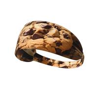 AKGFFDS Beaucoup de cookies. Impression élastique bandeau d'exercice Sport Head Tie pour homme et femme, doux, séchage rapide