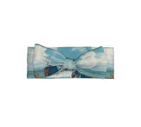 AKGFFDS Camera by the sea - Bandeau bébé avec nœud - Bandeau en polyester doux, doux pour la peau et extensible pour les nourrissons de 0 à 6 mois
