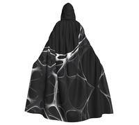 AKGFFDS Cape à capuche d'Halloween pour adulte, impression d'œuvres d'art, confortable et douce avec grand bord, adaptée pour les soirées dansantes et les rassemblements