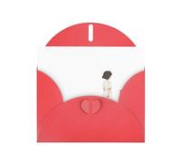 AKGFFDS Carte vierge rouge à carreaux de vacances et magnifique bloc de notes vierge avec perles L'histoire des personnes et des chiens Impression