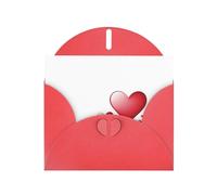 AKGFFDS Carte vierge rouge à carreaux et perles - Superbe bloc de notes vierges - Impression du bonheur