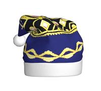 AKGFFDS Chapeau de Noël fantaisie imprimé diadème pour adulte, matériau doux et léger