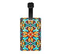 AKGFFDS Couronnes colorées en croissance, étiquettes de bagage, convient pour les hommes et les femmes, imprimées avec des étiquettes multifonctionnelles et mignonnes