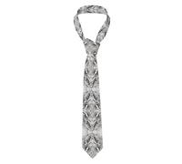 AKGFFDS Cravate pour homme avec impression tête de la bête, douce et confortable, ne se déforme pas, résistante à la décoloration, durable avec une excellente verticalité