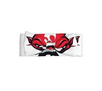 AKGFFDS Devil's Smile Bandeau à nœud pour bébé - Bandeau en polyester doux, doux pour la peau et extensible pour nourrissons de 0 à 6 mois