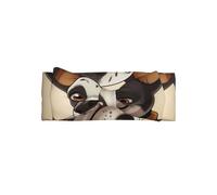 AKGFFDS Joli bandeau à nœud pour bébé avec impression dalmatienne - Bandeau en polyester doux, doux pour la peau et extensible pour les nourrissons de 0 à 6 mois