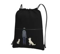 AKGFFDS Pour homme et femme. Il n'a que vous dans ses yeux. Sac à dos avec cordon de serrage, sacs de sport et de fitness, imperméables et durables