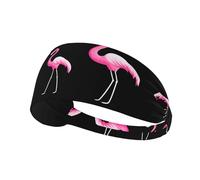 AKGFFDS The Cheerful Family of Cranes Printing Bandeau élastique Exercice Sport Head Tie for Men and Women Soft Quick Dry