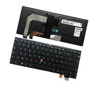 AKGIFT Clavier d'ordinateur Portable Compatible avec Lenovo ThinkPad T460S T470S SN20H42375 00PA463 Disposition française Rétro - éclairage