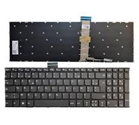 AKGIFT Clavier d'ordinateur Portable Compatible avec pour Lenovo IdeaPad 3-15ITL6 3-15ADA6 3-15ALC6,Yoga Slim 7-15IIL05 7-15IMH05 Disposition française Pas de rétro - éclairage