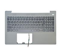 AKGIFT Clavier d'ordinateur Portable pour Lenovo IdeaPad Air 15 2020 S350-15 S350-15IML Disposition française Housse Coussin de Repose Paume Couvercle Coque Rétro - éclairage (Version Plastique)